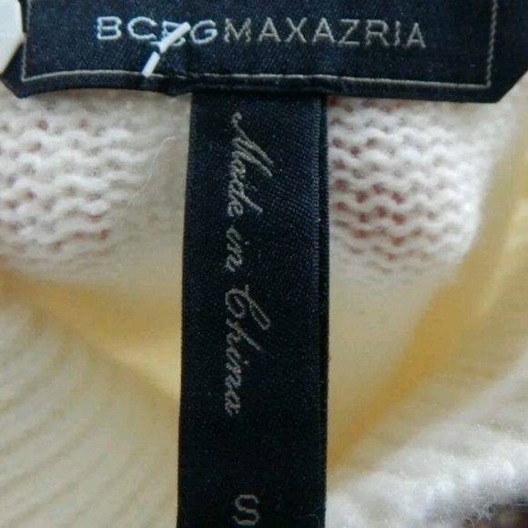 BCBG Max Azria Oversized Tie Sleeve Sweater - Picture 6 of 6
